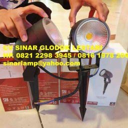 Lampu Sorot Taman 15 Watt Kuning Warmwhite